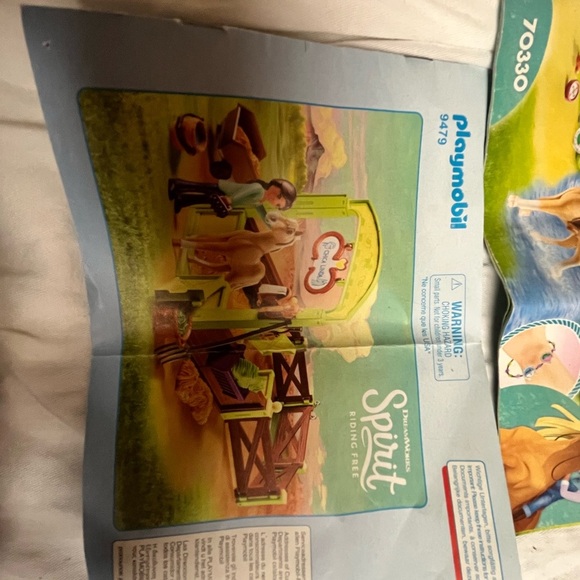 Playmobil Spirit DreamWorks Riding Free Playset lot Large - Picture 9 of 9
